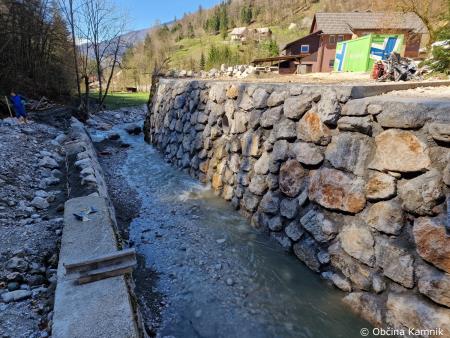 Sanacijska obnova vodotokov in hudournikov po poplavah (13)